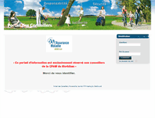 Tablet Screenshot of conseillers.cpam56.fr